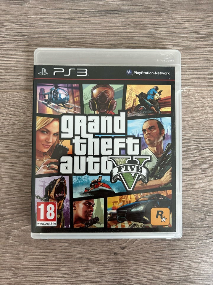 Grand Theft Auto V, PS3, action