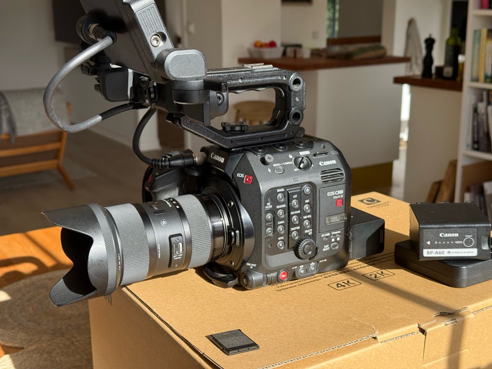 Canon c300 mark iii, digitalt,