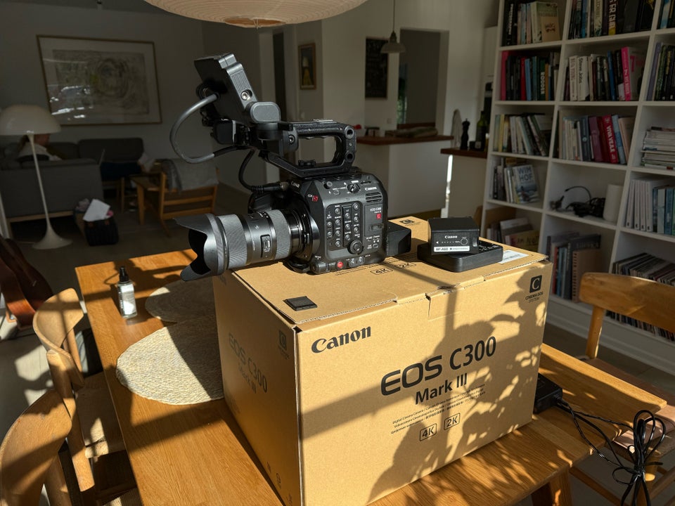 Canon c300 mark iii, digitalt,