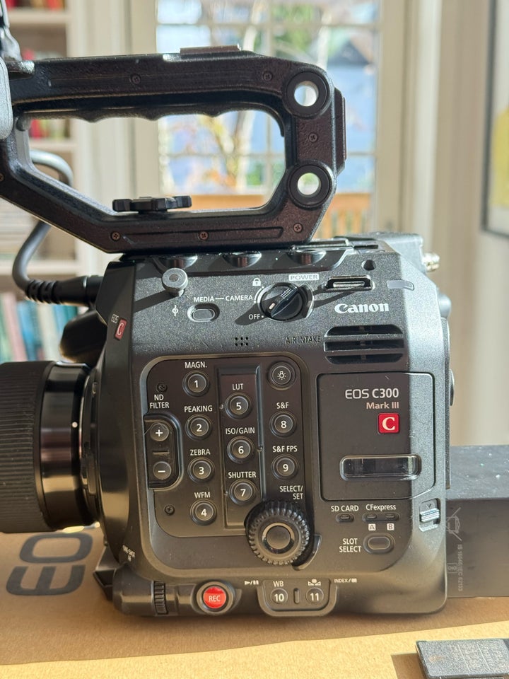 Canon c300 mark iii, digitalt,