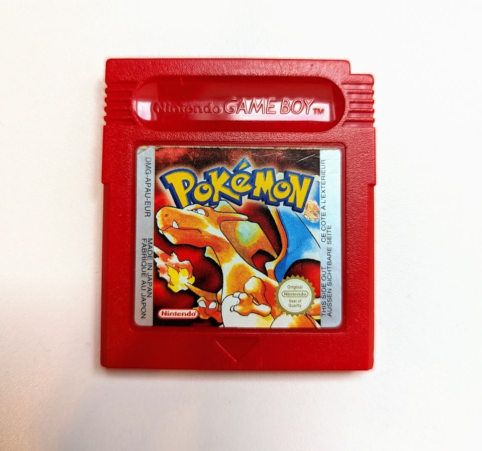 (SOLGT) Pokemon Red Gameboy