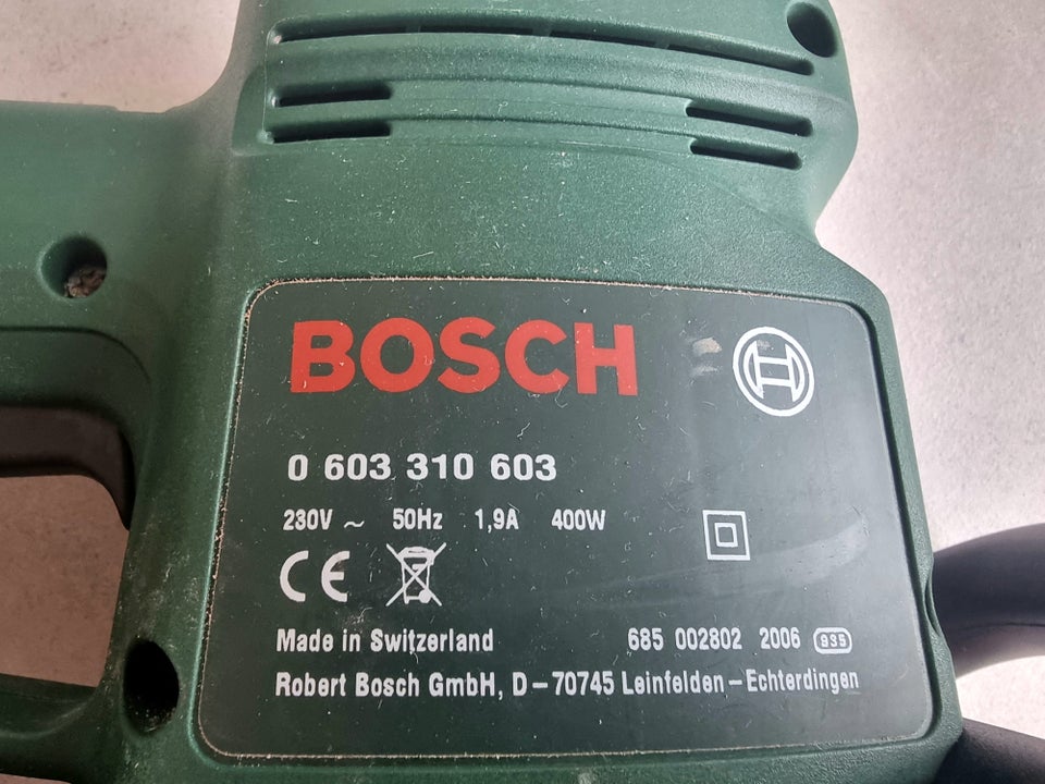 Excentersliber, Bosch