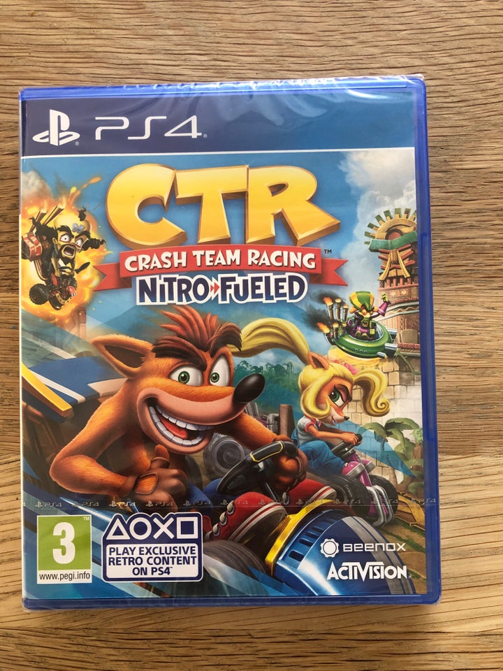 CTR crash team Racing , PS4