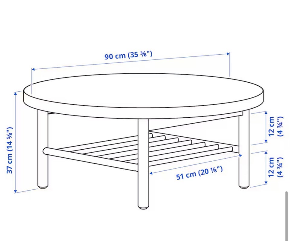 Sofabord, Ikea, Listerby