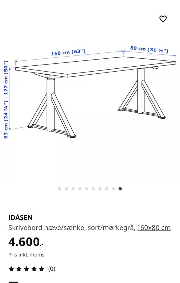 Skrive-/computerbord, Ikea