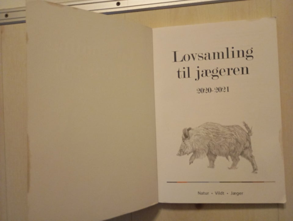 Lovsamlingen til jægere, Danmarks