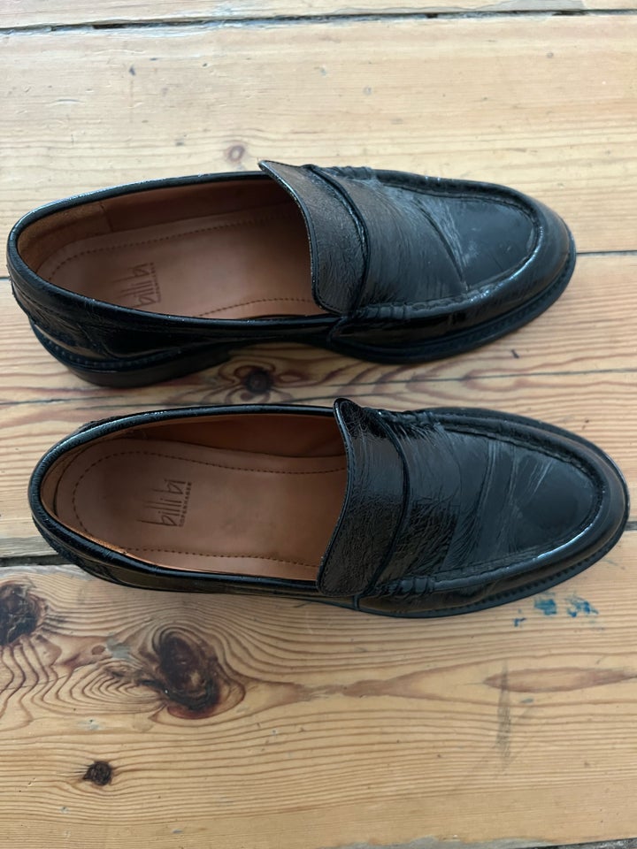 Loafers str 38 Sort