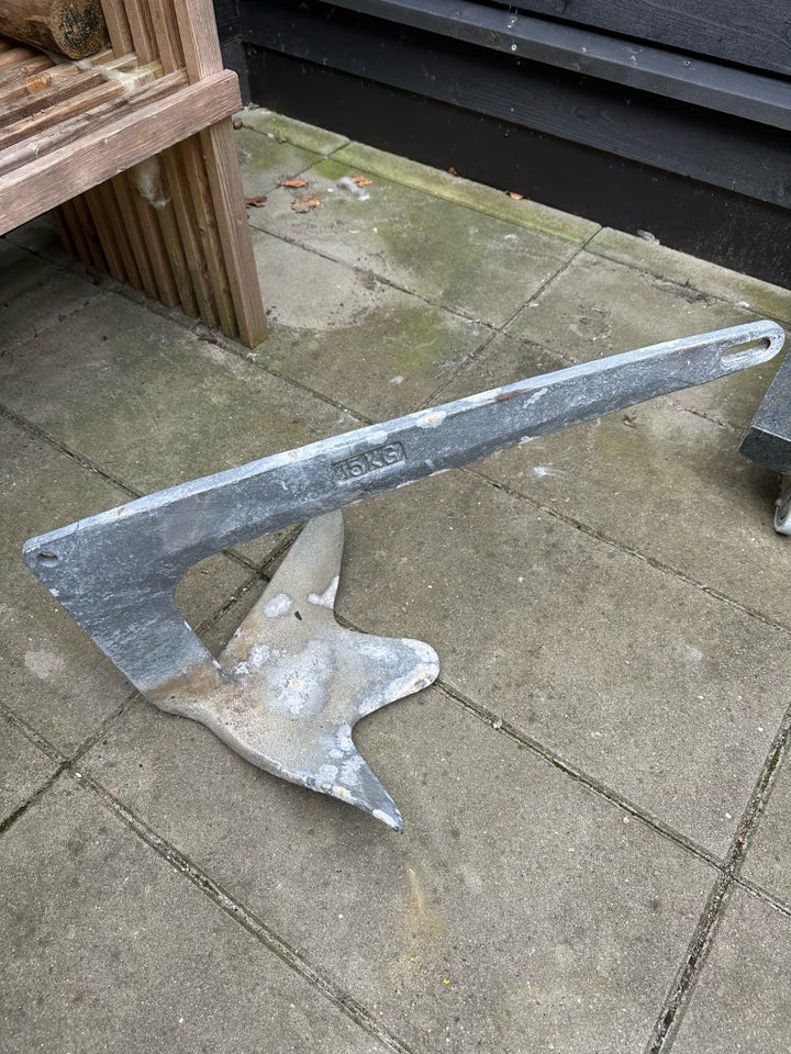 Bruceanker 15 kg galvaniseret