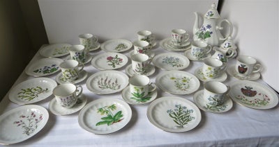 Porcelæn Kaffestel blomster