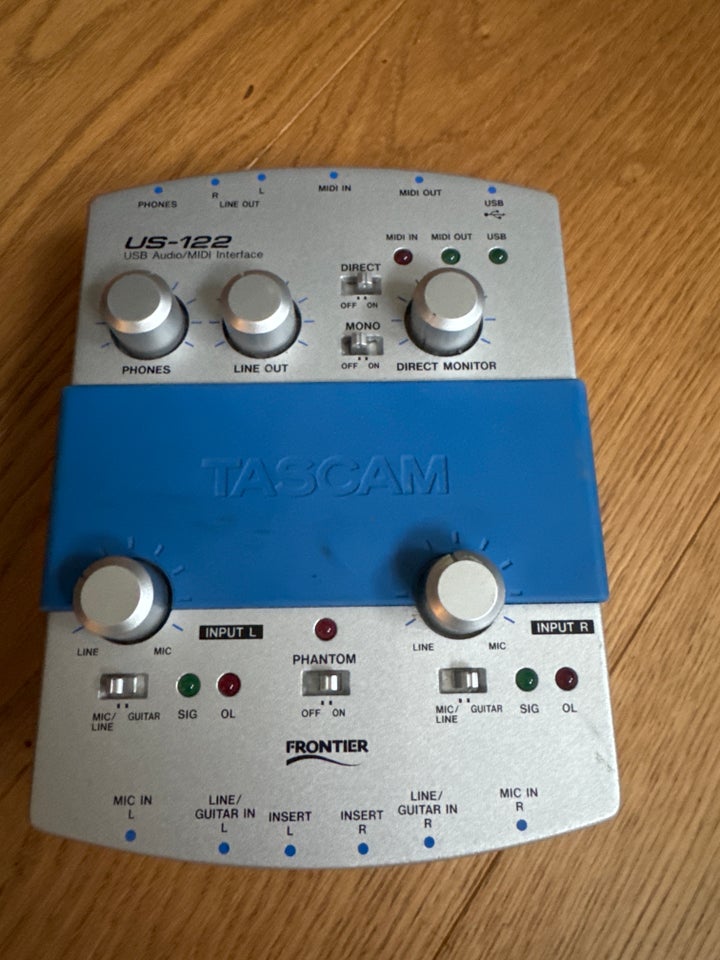 USB / MIDI audio interface, Tascam