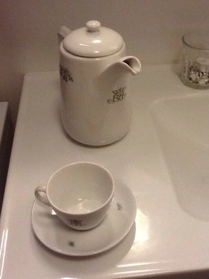 Porcelæn Kaffekande og kop Royal