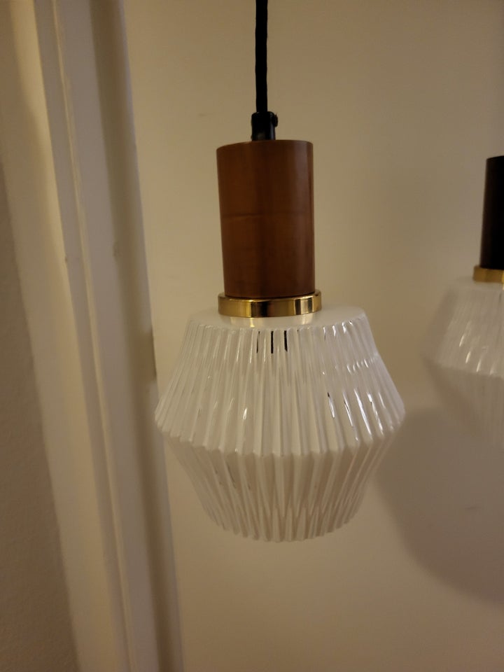 Anden loftslampe, Palisander