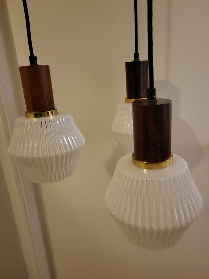 Anden loftslampe, Palisander