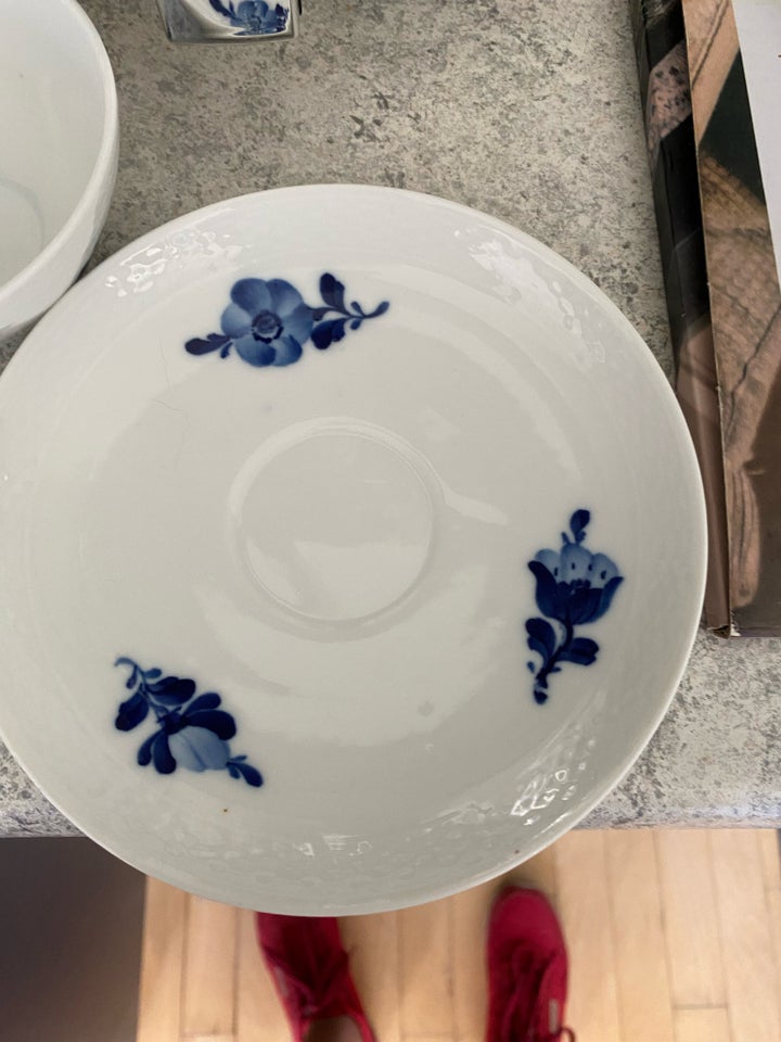 Porcelæn Blå blomst kopper Blå