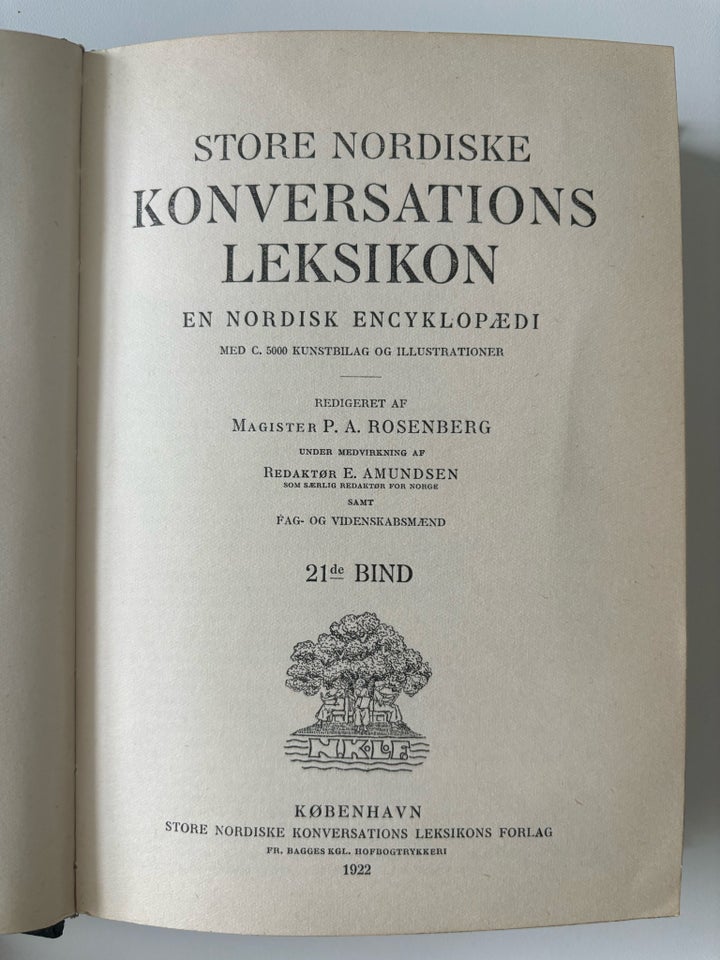 Bøger og blade, Leksikon, Store