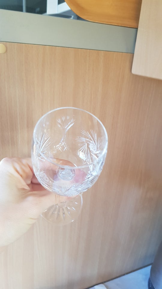 Glas Krystalglas rødvinsglas