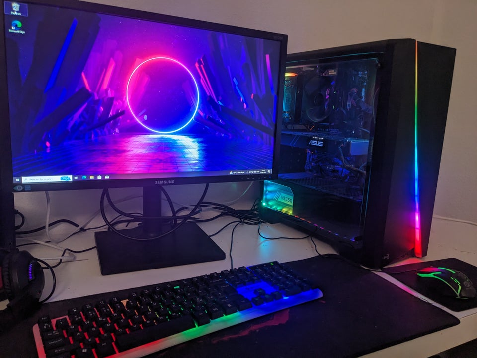 Selvbyg GTX 1070 i7 Gamer setup i7