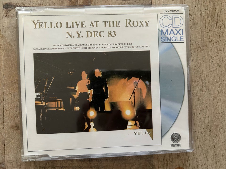 Yello: Live at the Roxy pop