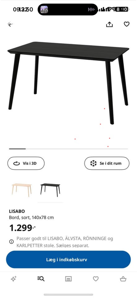 Spisebord , Lisboa Ikea