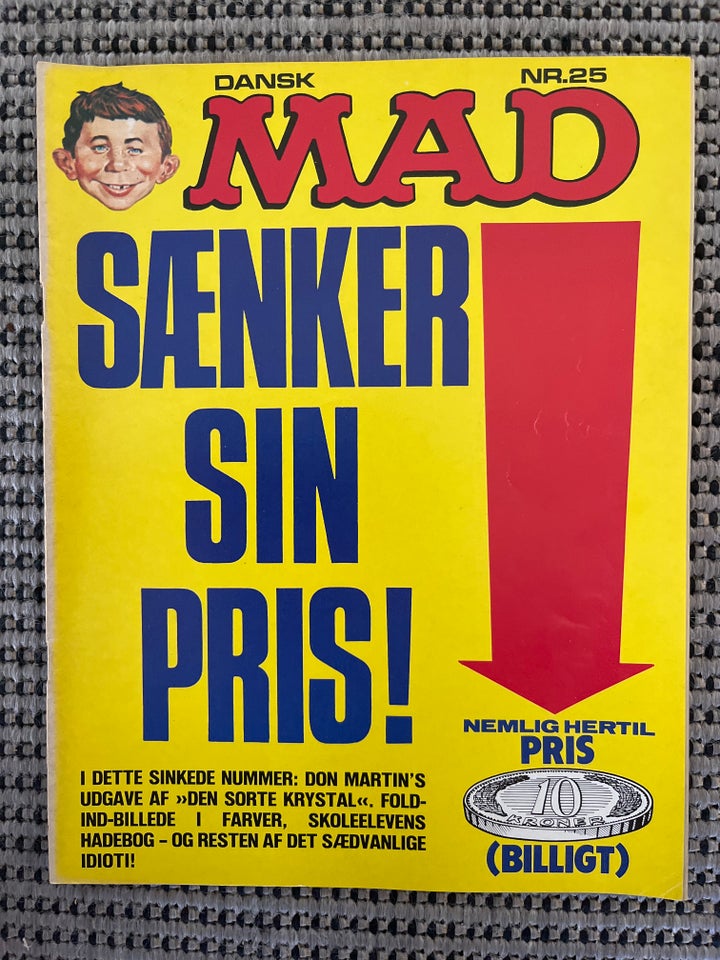 Dansk Mad nr 25, Tegneserie