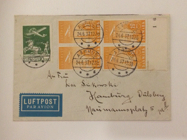 Danmark, Luft post 1937