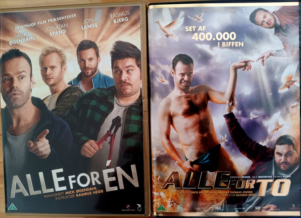 Alle for en / to, DVD, andet