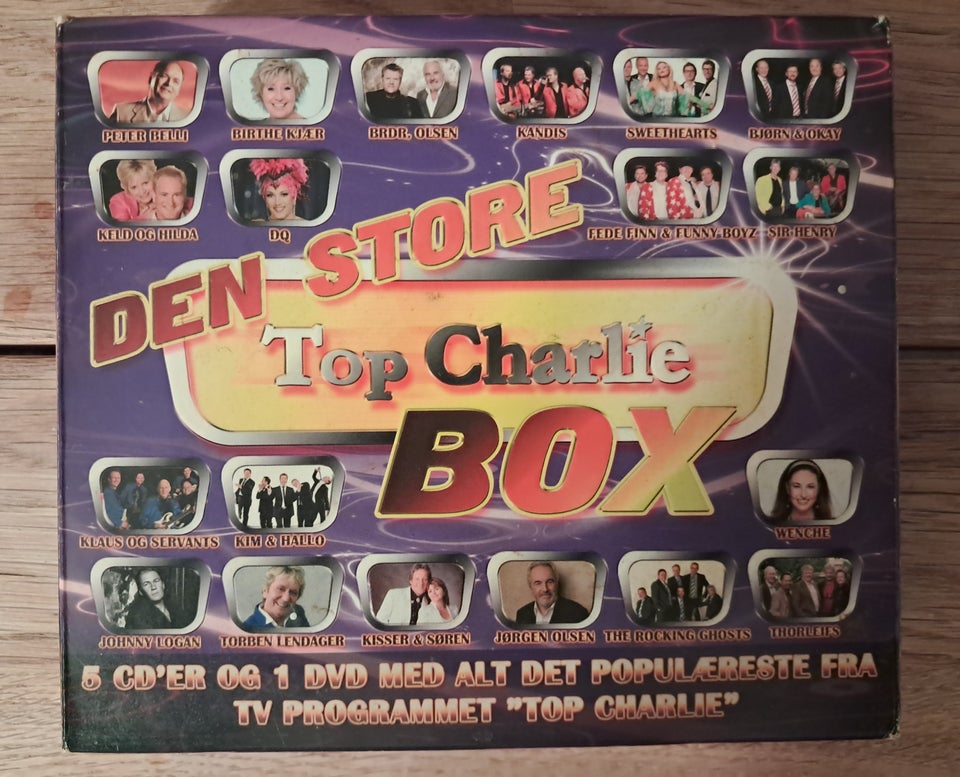 Blandet: Den store Top Charlie Box,