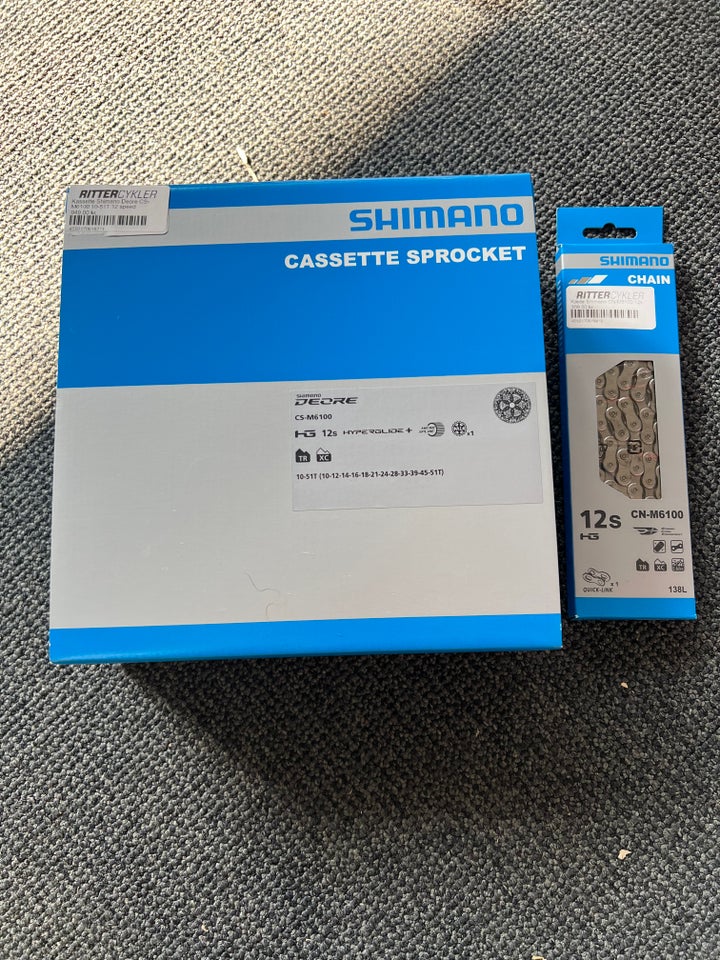 Kassette Shimano 12 speed