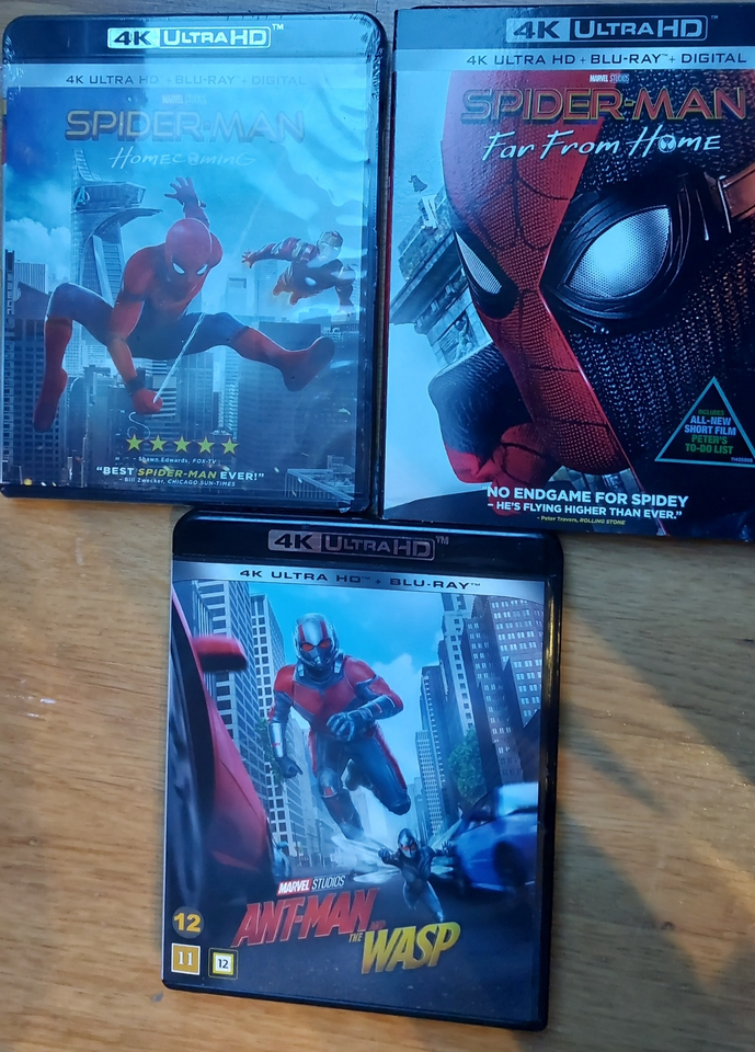 Marvel 4K UHD, uden dk tekst, Ultra