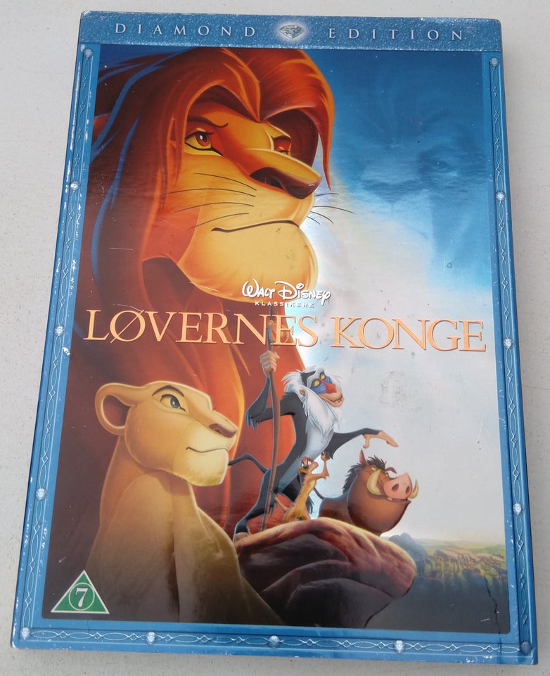 Løvernes konge på Blu-ray,