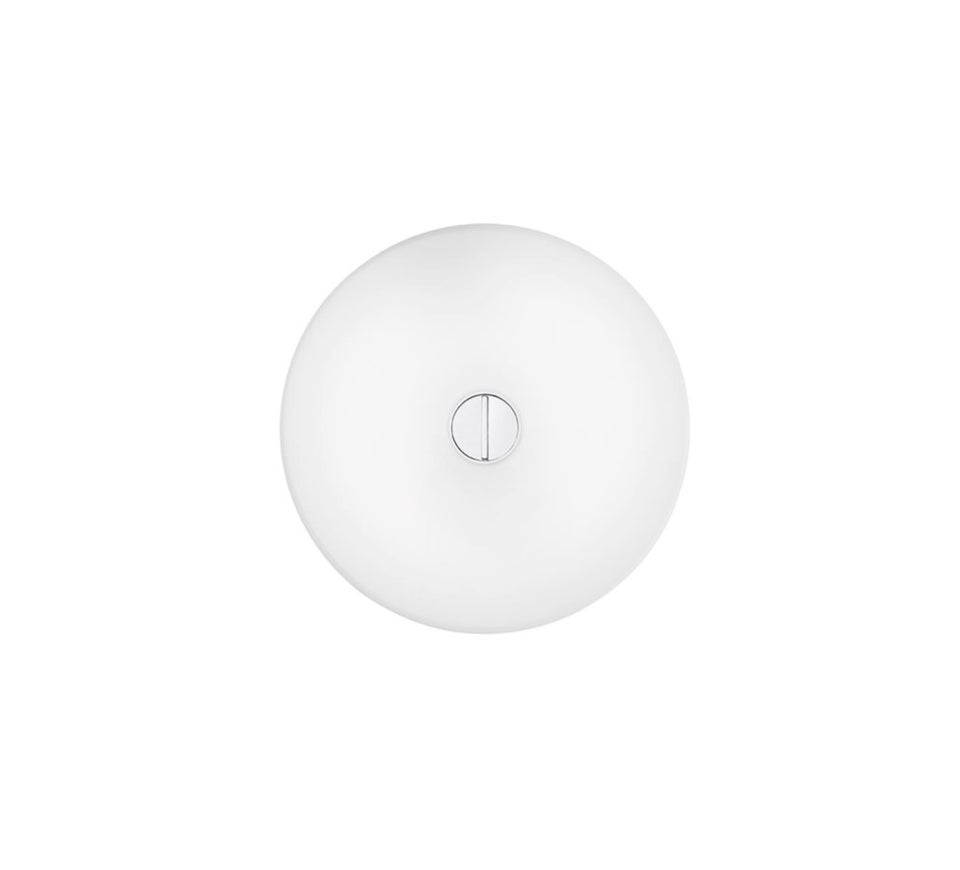 Væglampe FLOS Button mini opal