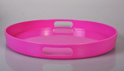 Plastik Pink Retro Serverings