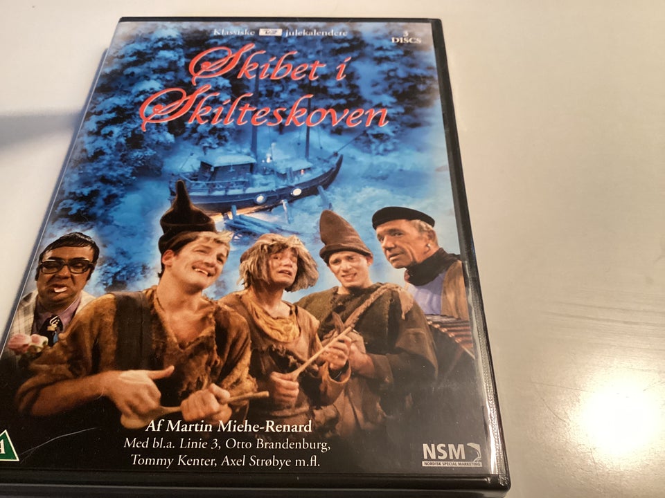 Skibet i skilteskoven , DVD,