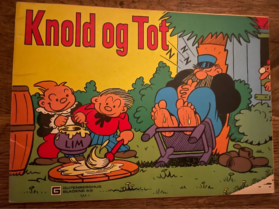 Knold og Tot 1981, Tegneserie