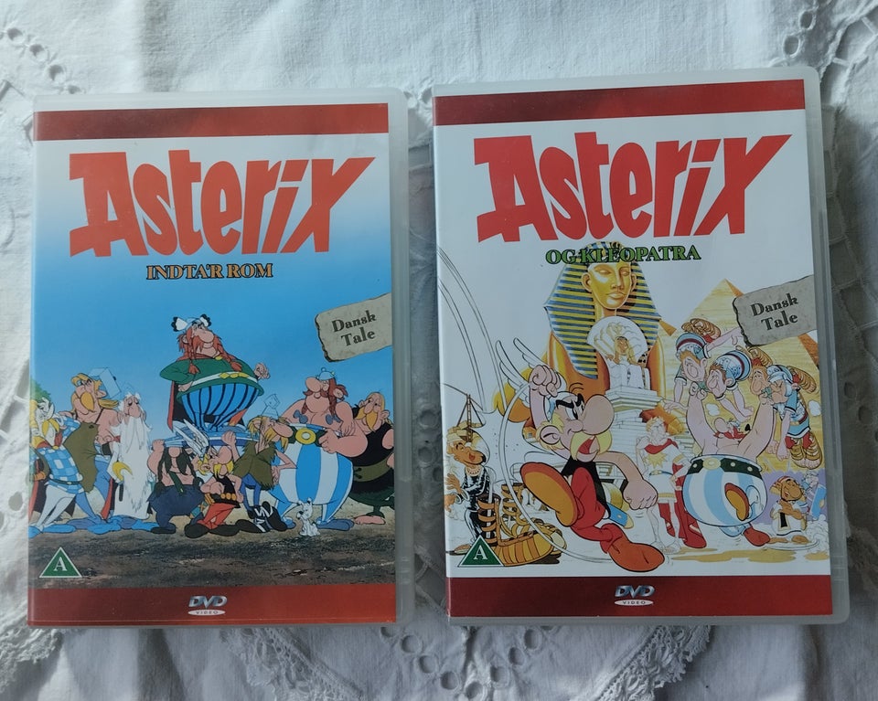 Asterix, DVD, tegnefilm