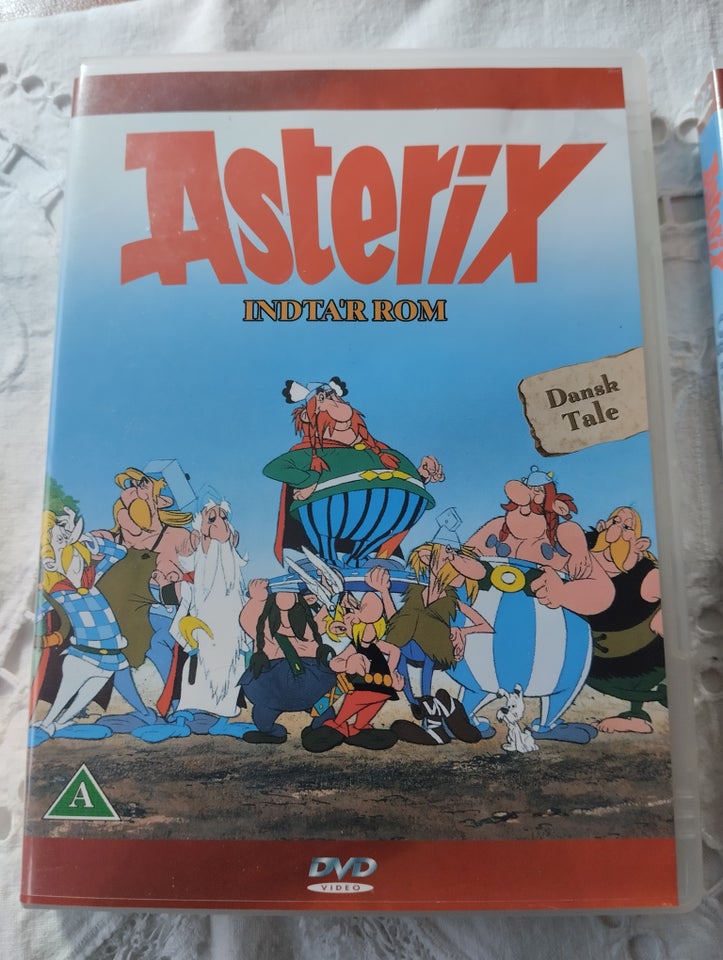 Asterix, DVD, tegnefilm