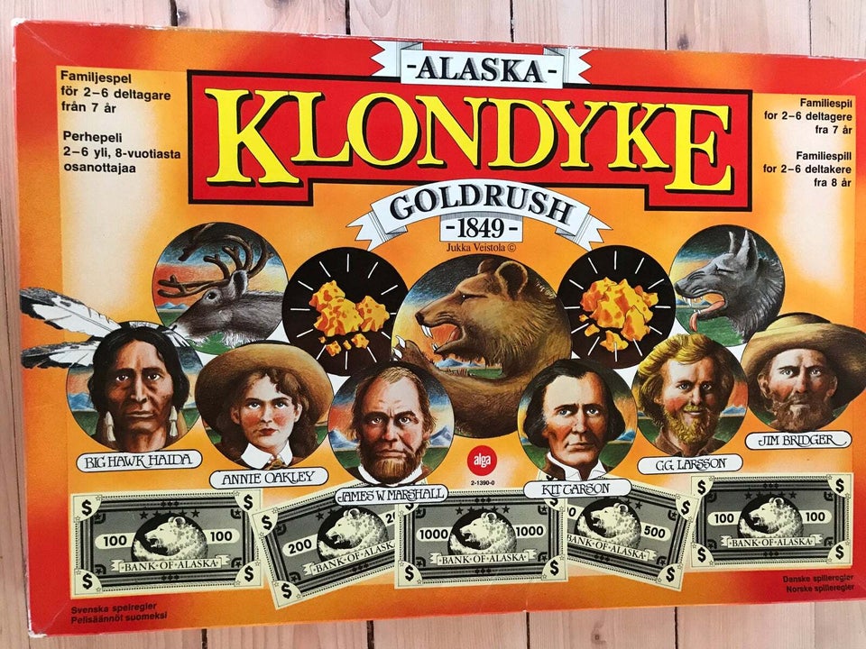 Alaska Klondyke Goldrush ,