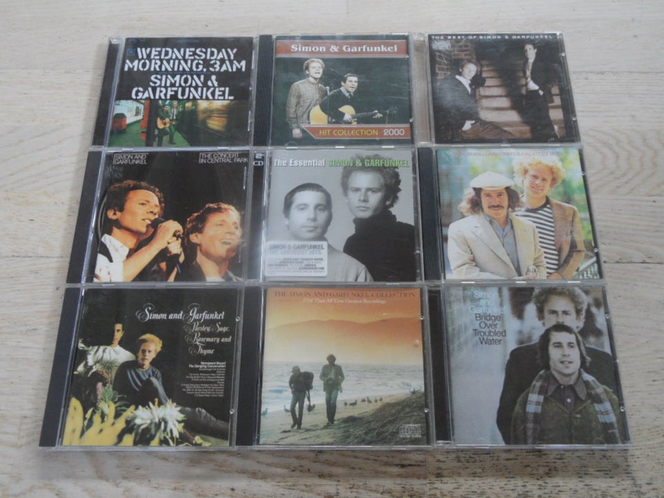 SIMON AND GARFUNKEL: 9 CD MED SIMON