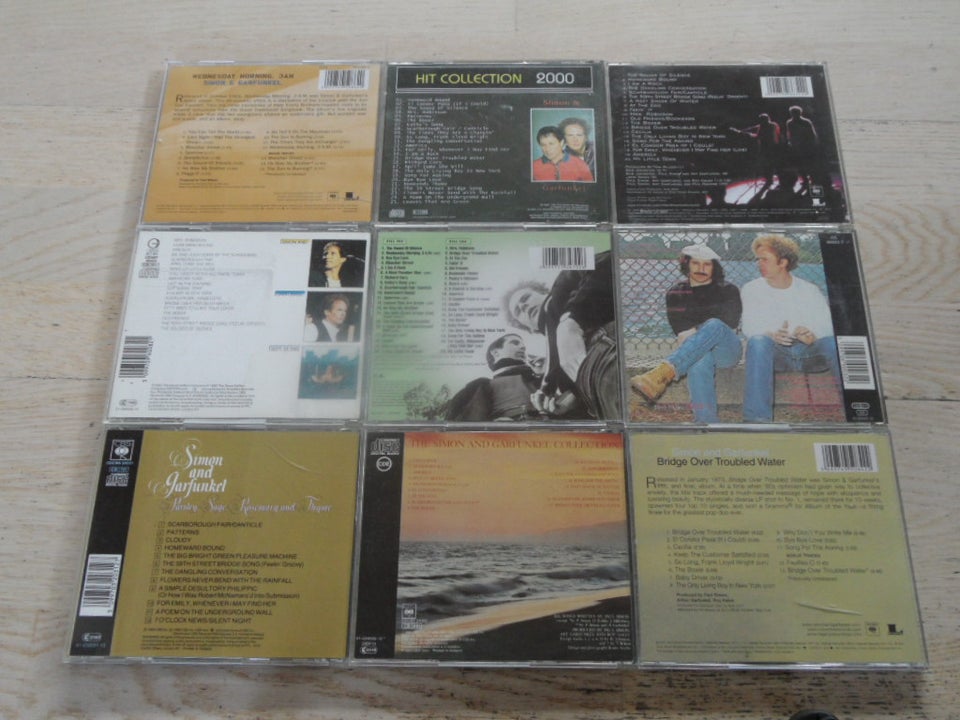 SIMON AND GARFUNKEL: 9 CD MED SIMON