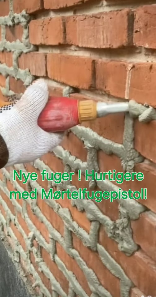 Fugepistol, Mørtelfugepistol