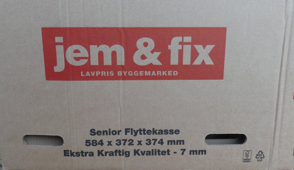 Flyttekasser, Jem  Fix