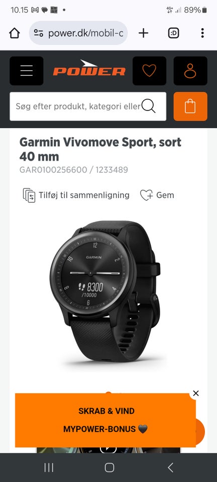 Smartwatch, Garmin