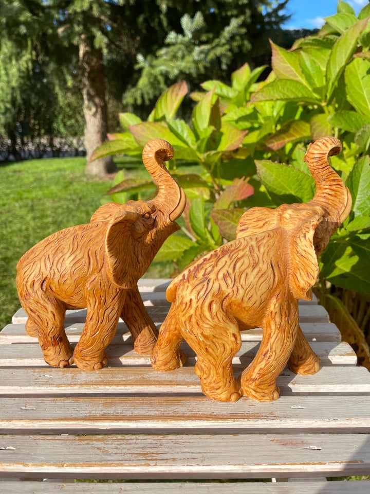 Gamle Elefant figurer