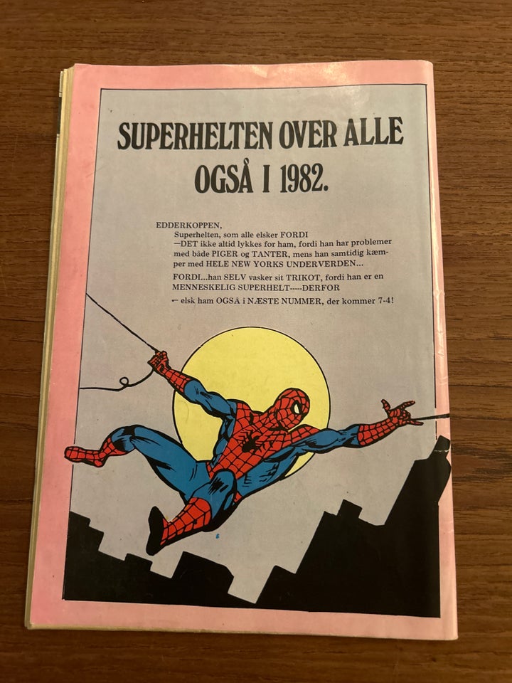 Edderkoppern 32 1983, Marvel