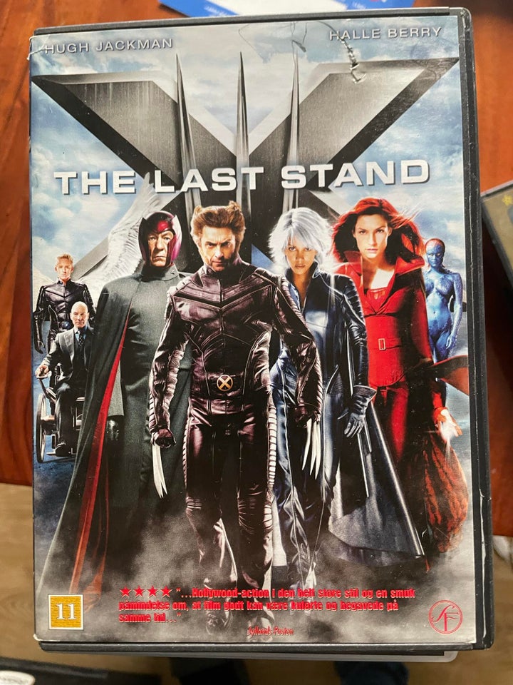 Xmen the last stand DVD action