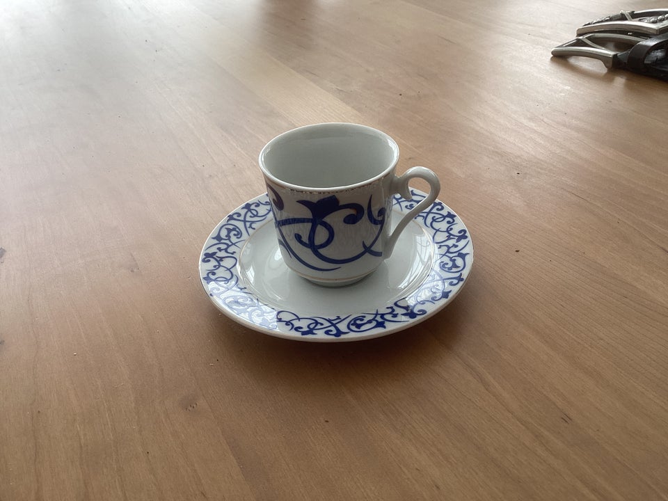 Porcelæn Moccakopper