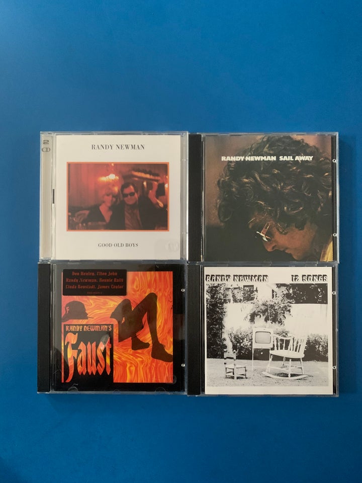 RANDY NEWMAN: 4 CD ALBUMS, rock