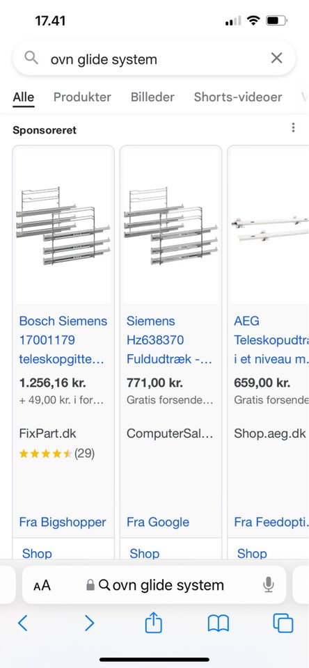 Indbygningsovn, Siemens Se