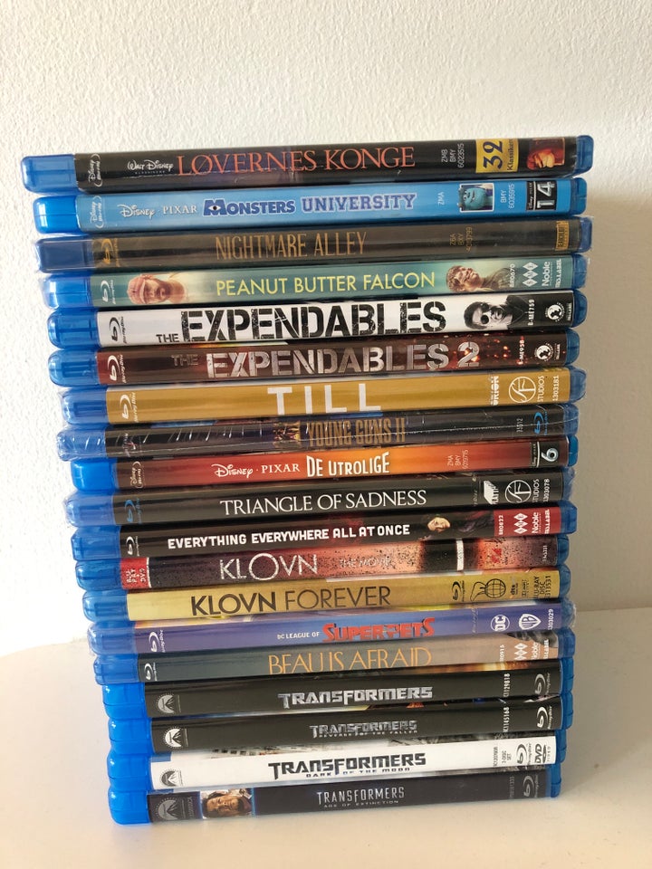 19 film til blu-ray, Blu-ray, drama