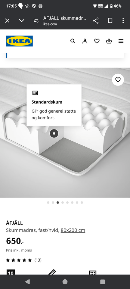 Madras, Ikea Moshult